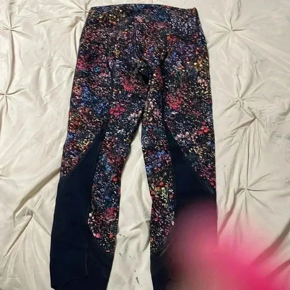 Lululemon Wunder under high-rise, roll down crop 11 25”
